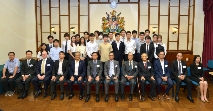 Group photo taken at the end of ceremony.